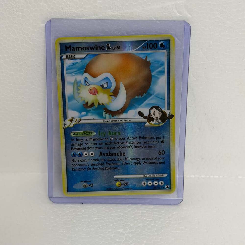 Pokemon Mamoswine GL 27/111 Platinum Rising Rivals